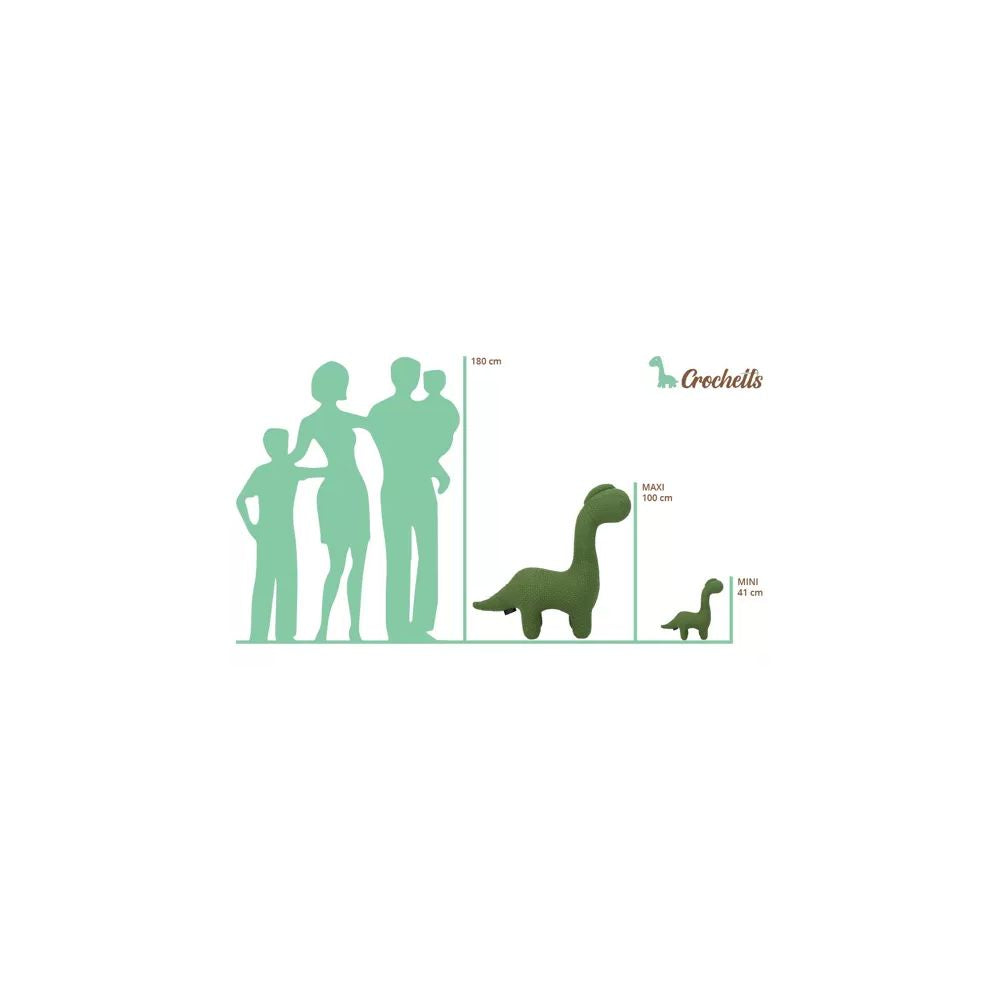 CROCHETTS - DINOSAURE MINI CROCHET