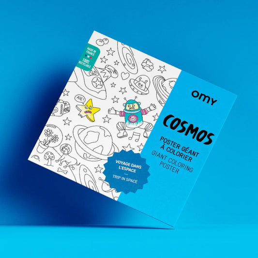 OMY - POSTER A COLORIER - COSMOS 100x70