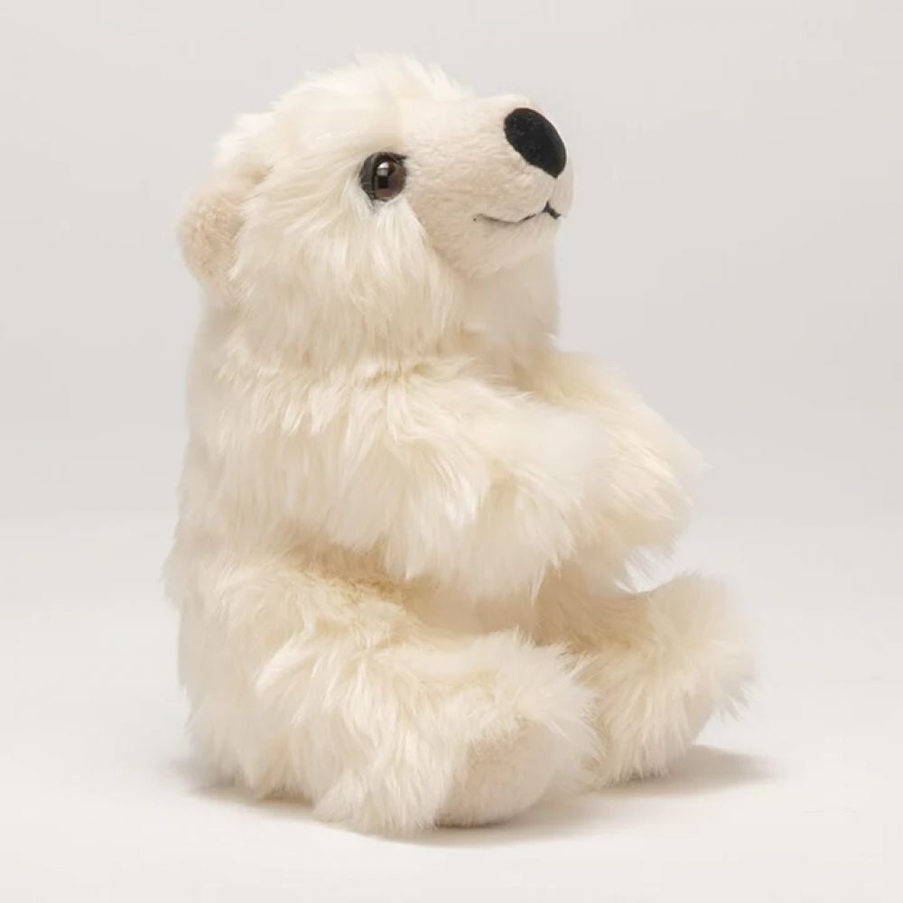 LA PELUCHERIE - OURS JULES DEBOUT CREME 20CM