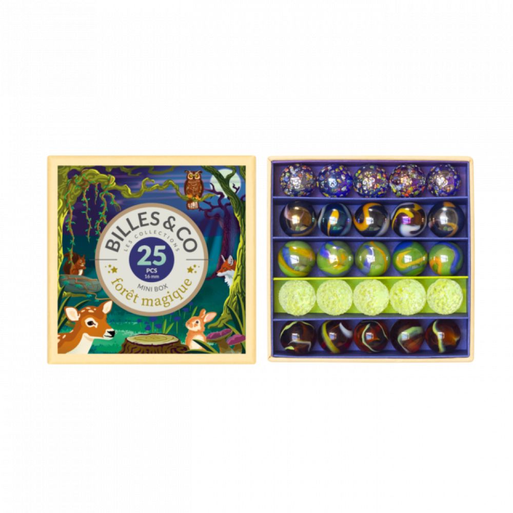 BILLES MINI BOX FORET MAGIQUE -Billes And Co