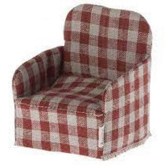 MAILEG - FAUTEUIL - SOURIS - ROUGE