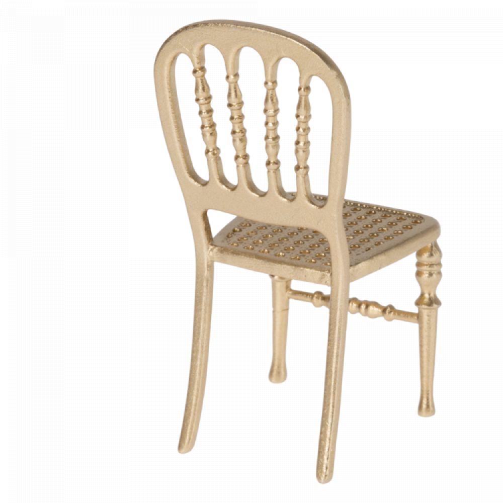 CHAISE - SOURIS - GOLD -Maileg