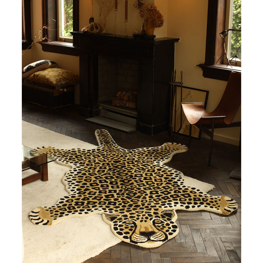 DOING GOODS - TAPIS LEOPARD XL