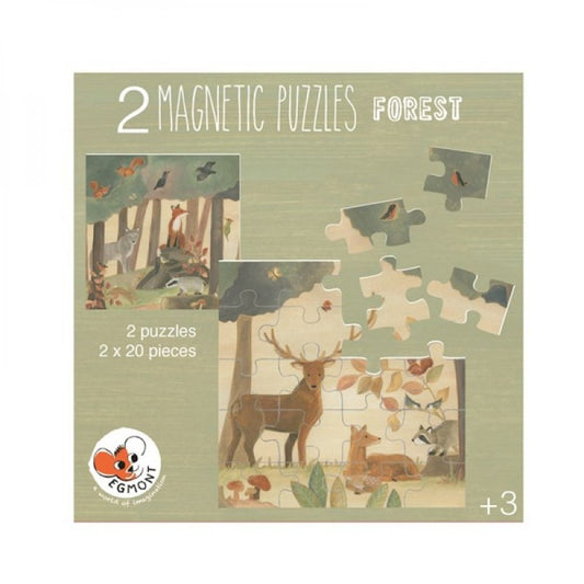 EGMONT - PUZZLE MAGNETIQUE FORET