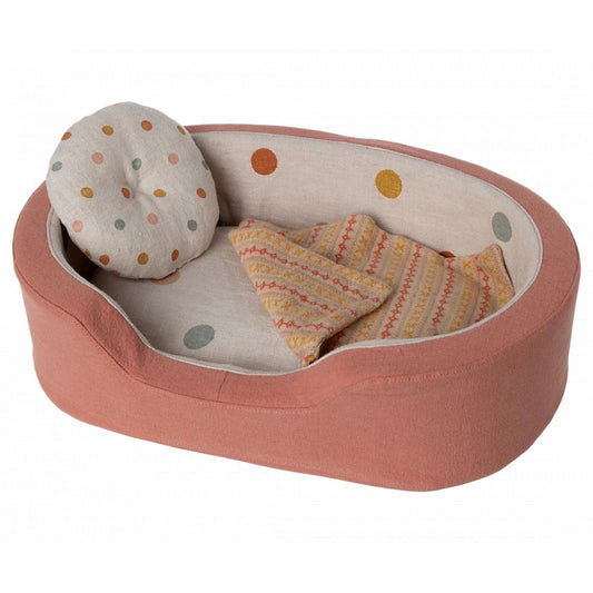 PANIER DOUILLET - MEDIUM - CORAIL -Maileg