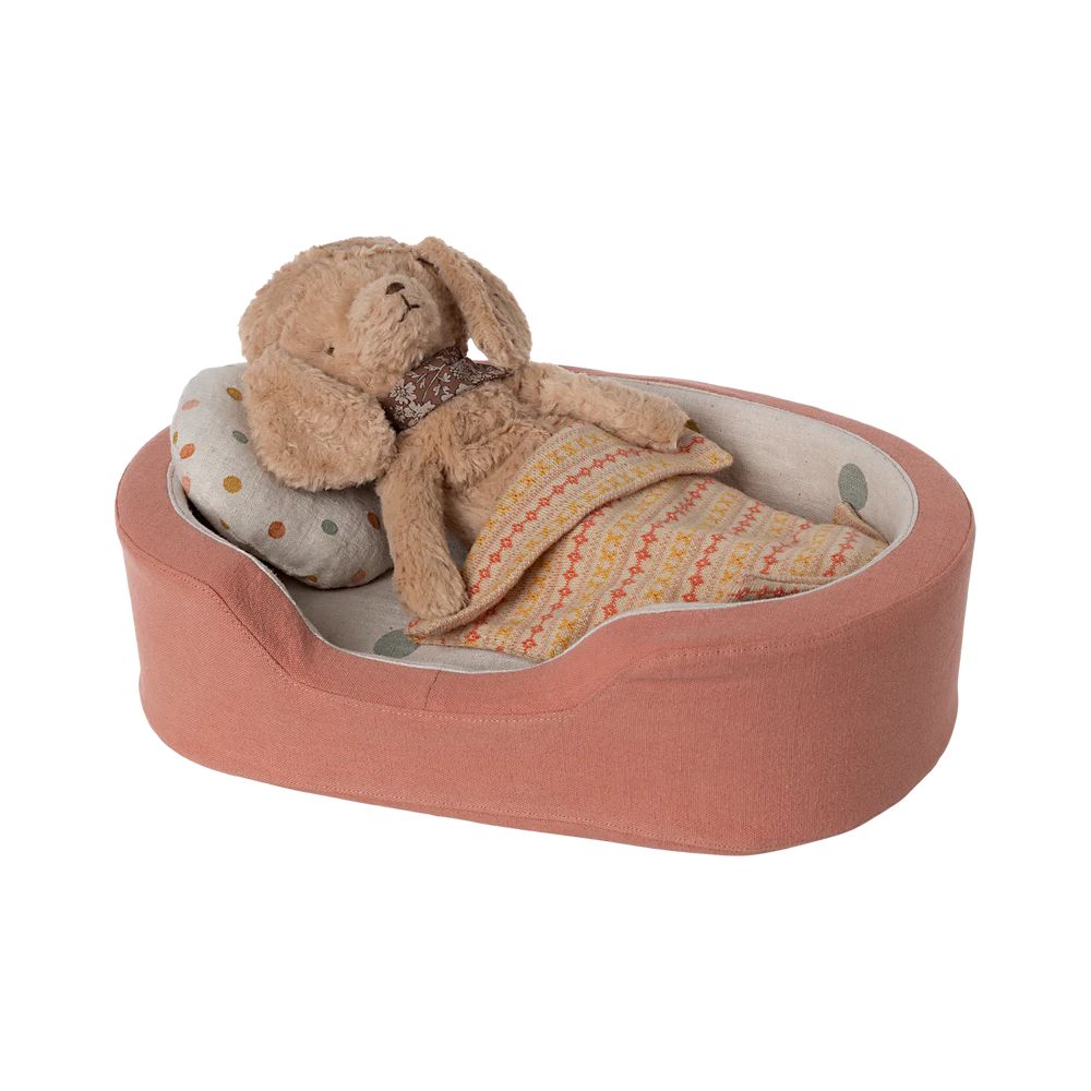PANIER DOUILLET - MEDIUM - CORAIL -Maileg