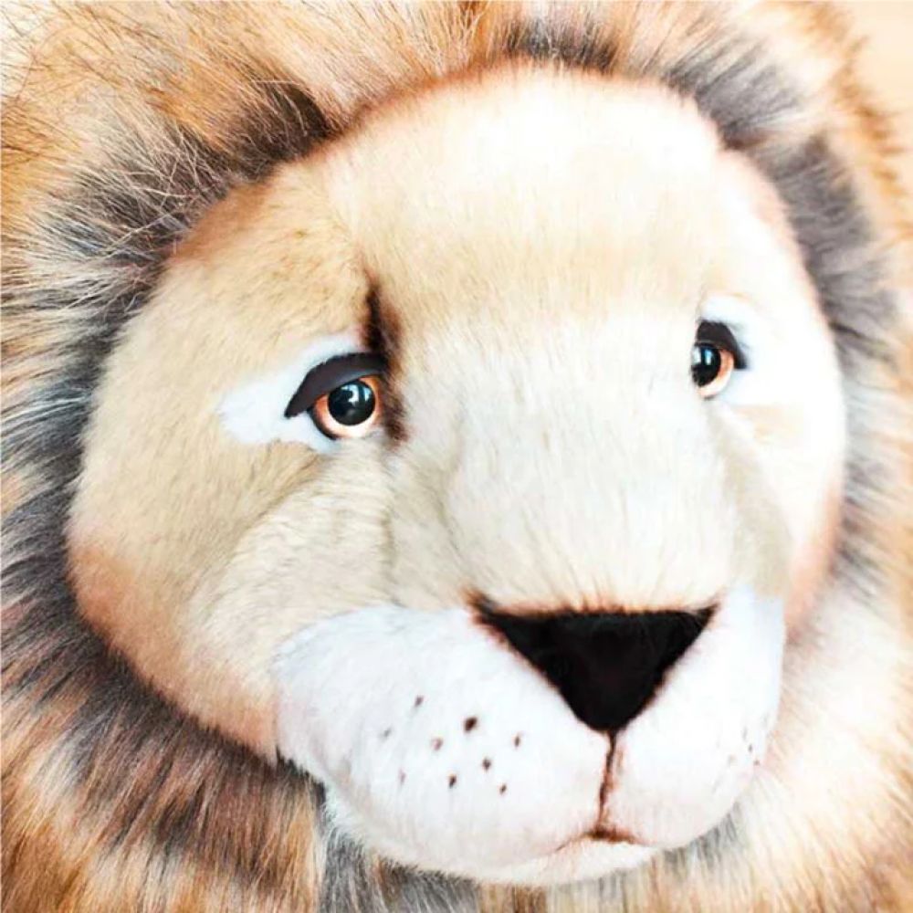 LION MELCHIOR ALLONGE 60 CM -La Pelucherie