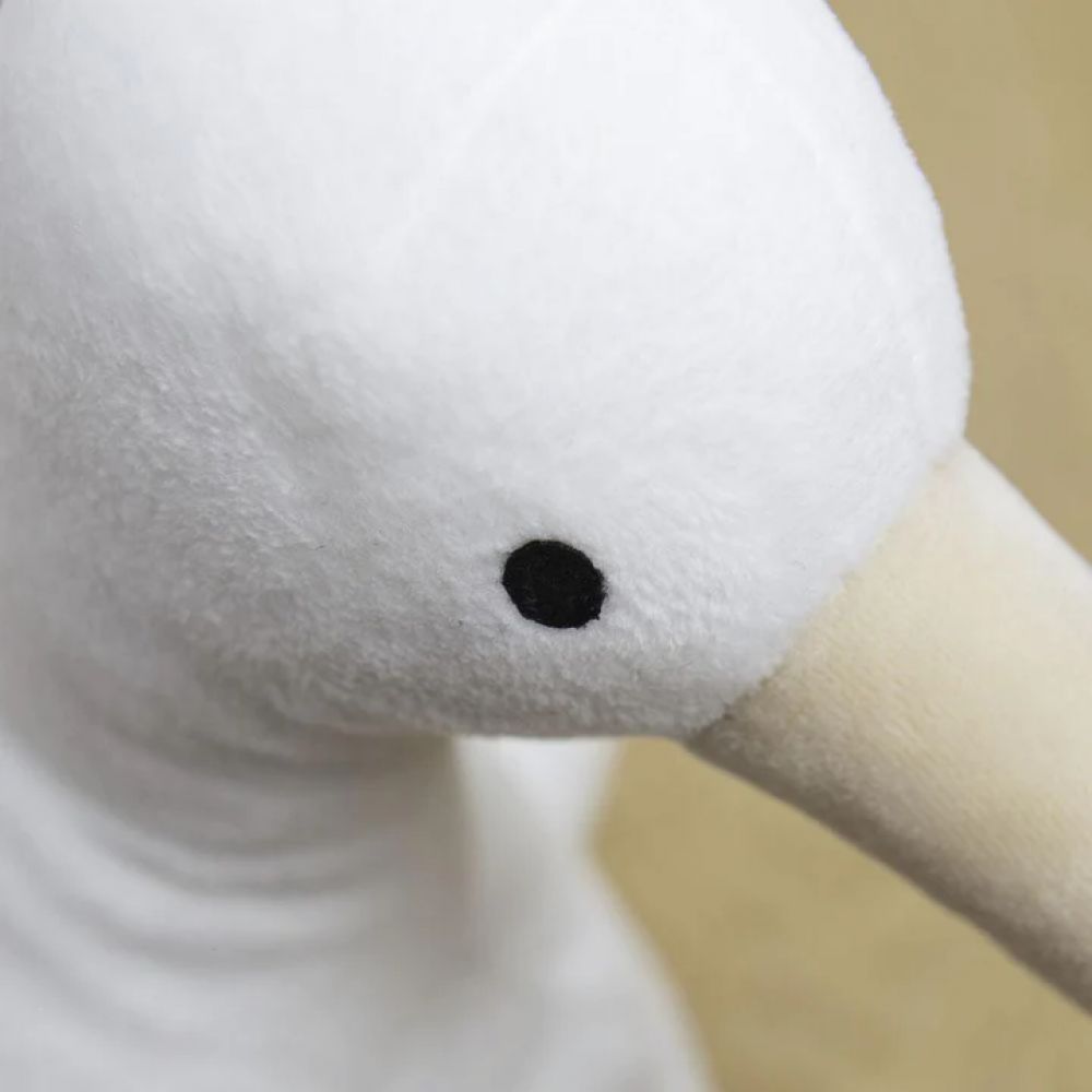 LA PELUCHERIE - MON PREMIER DOUDOU CIGOGNE 40 CM