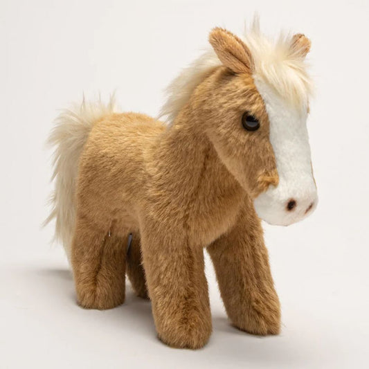 LA PELUCHERIE - CHEVAL HENRI 25 CM