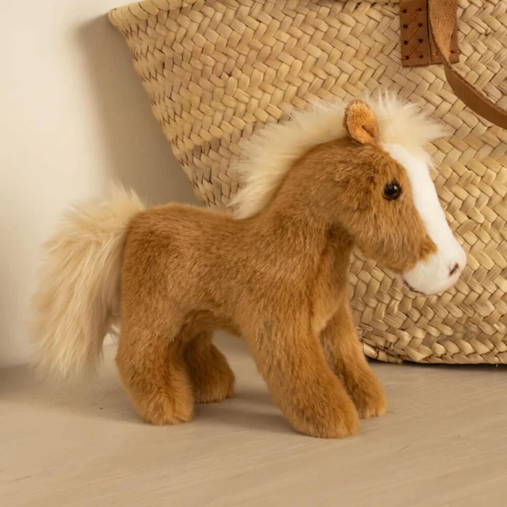 LA PELUCHERIE - CHEVAL HENRI 25 CM