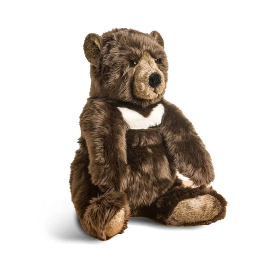 LA PELUCHERIE - OURS BRUN GABIN 70 CM