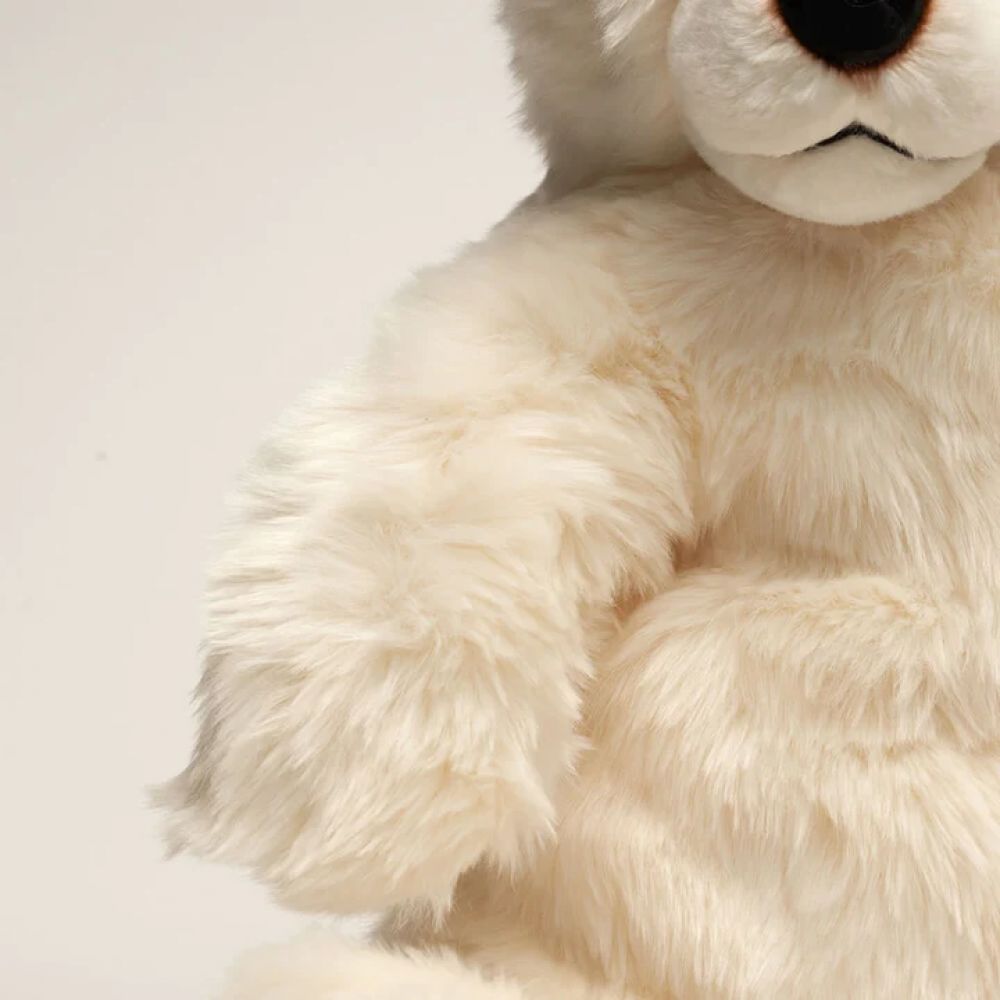 LA PELUCHERIE - OURS JULES DEBOUT CREME 50 CM