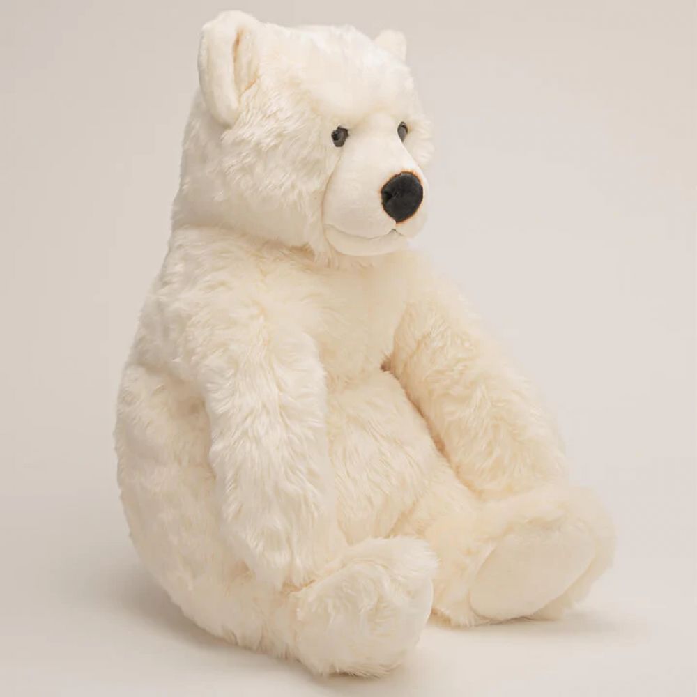 LA PELUCHERIE - OURS JULES DEBOUT CREME 70 CM