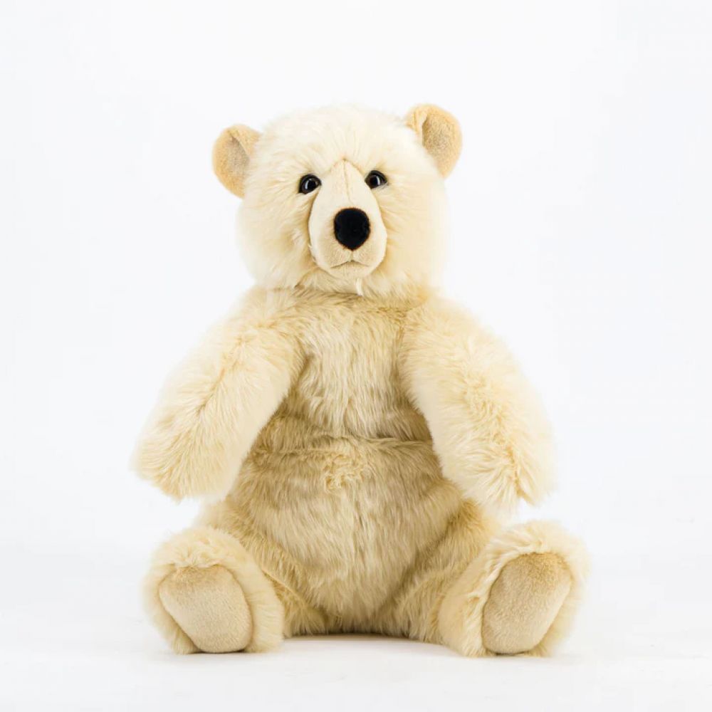 LA PELUCHERIE - OURS JULES DEBOUT MIEL 70 CM