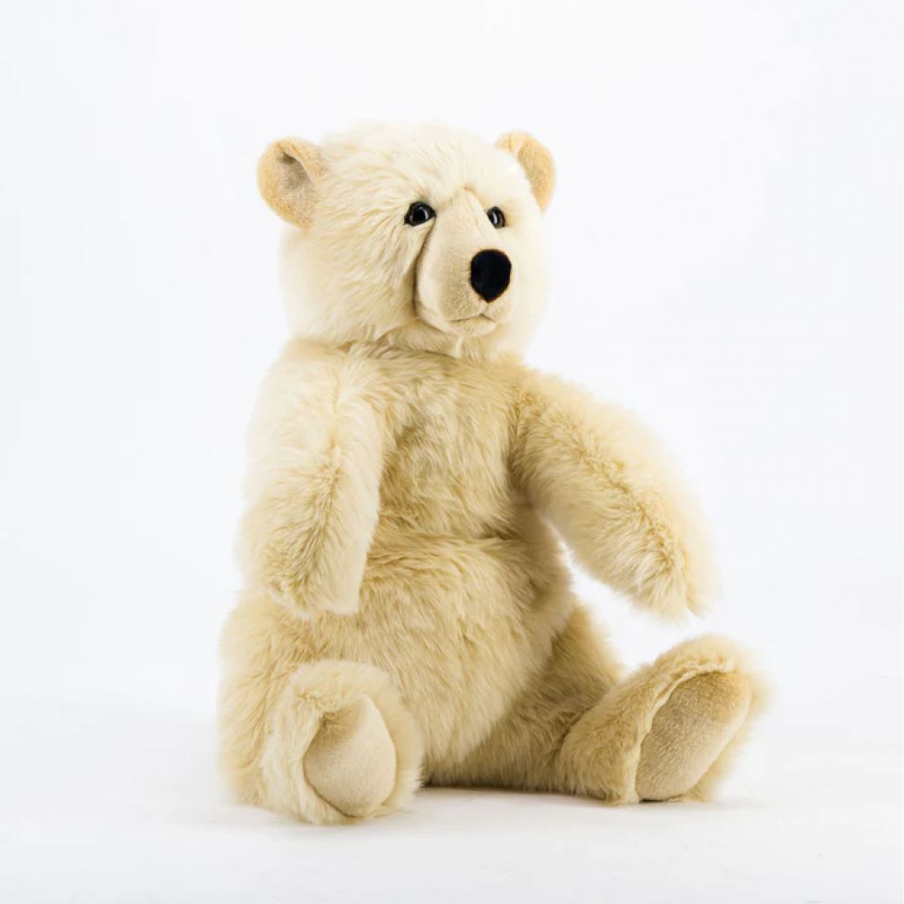 LA PELUCHERIE - OURS JULES DEBOUT MIEL 70 CM