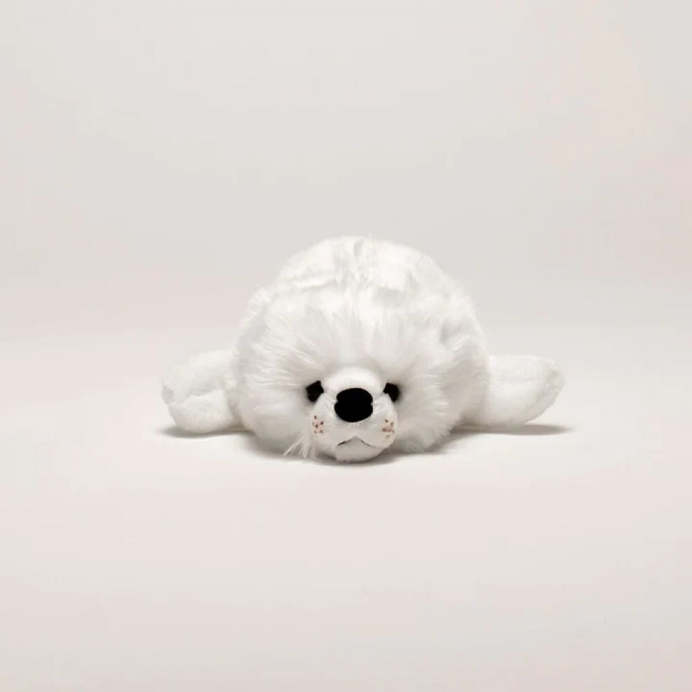 LA PELUCHERIE - PHOQUE ARSENE BLANC 30 CM