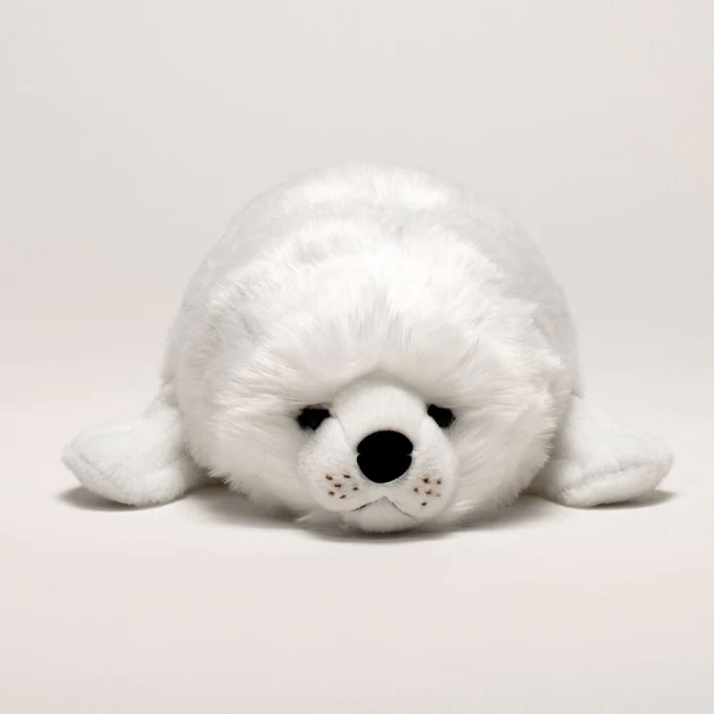 PHOQUE ARSENE BLANC 60 CM -La Pelucherie