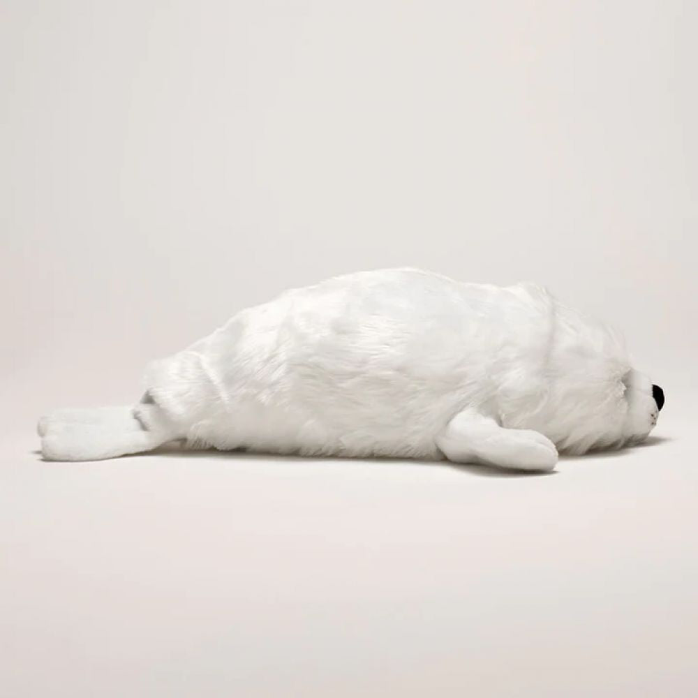 PHOQUE ARSENE BLANC 60 CM -La Pelucherie