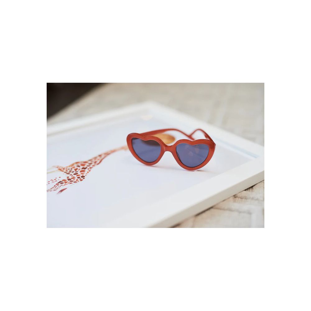 LUNETTES BEBE COEURS ORANGE MARGO-3 -Maison Juli