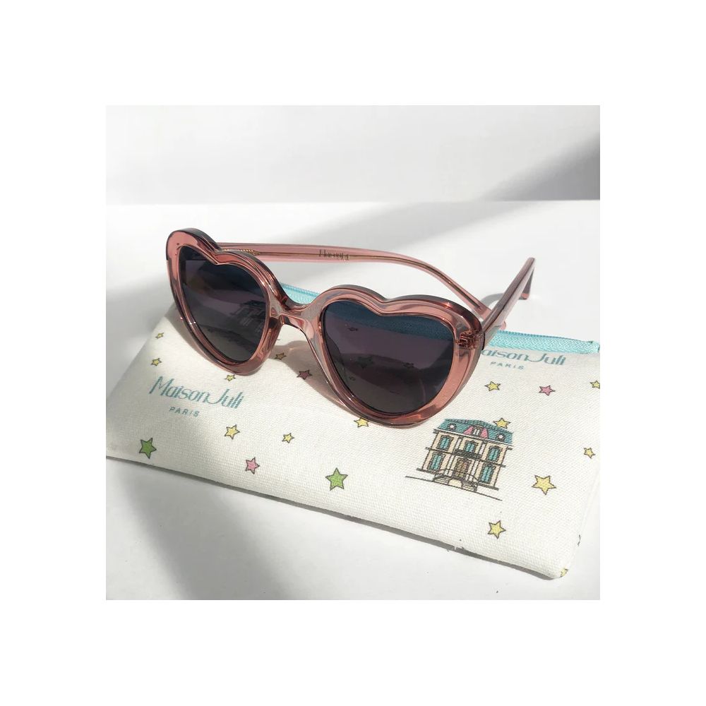LUNETTES ENFANT COEURS ROSES JULI-2 -Maison Juli