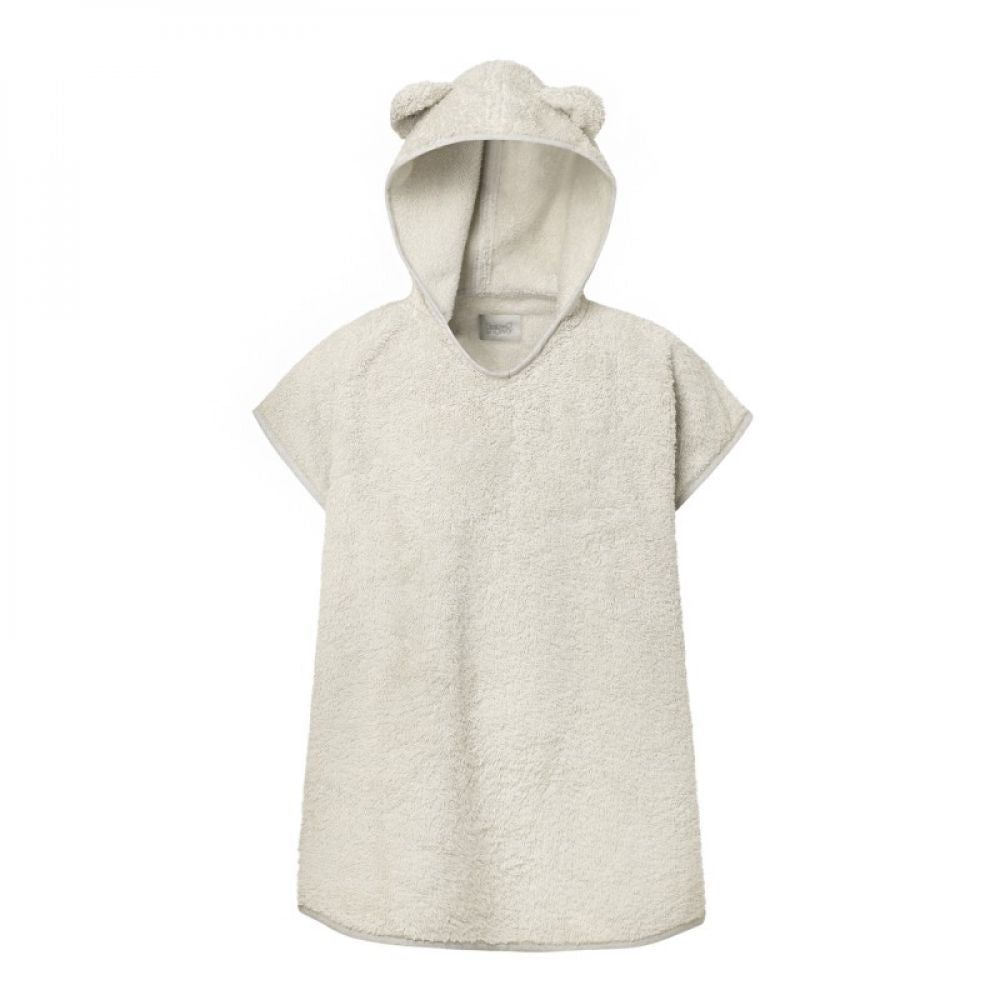 BABYSHOWER - TEDDY BEACH PONCHO TERRY BEIGE