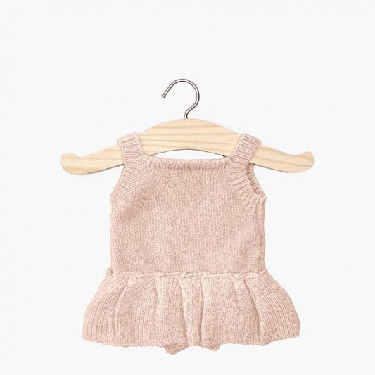 MINIKANE - GORDIS - BARBOTEUSE ORLEANE EN TRICOT PINK BABY