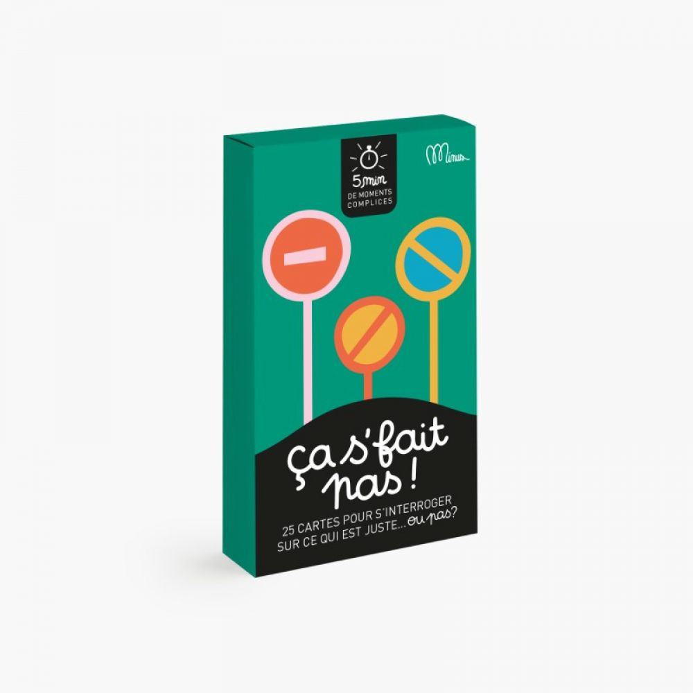 5 MIN DE MOMENTS COMPLICES - CA S'FAIT PAS - 25 CARTES -Edition Minus