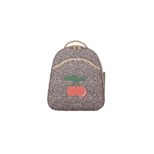 BACKPACK RALPHIE - LEOPARD CHERRY -Jeune Premier (Hors Depot)