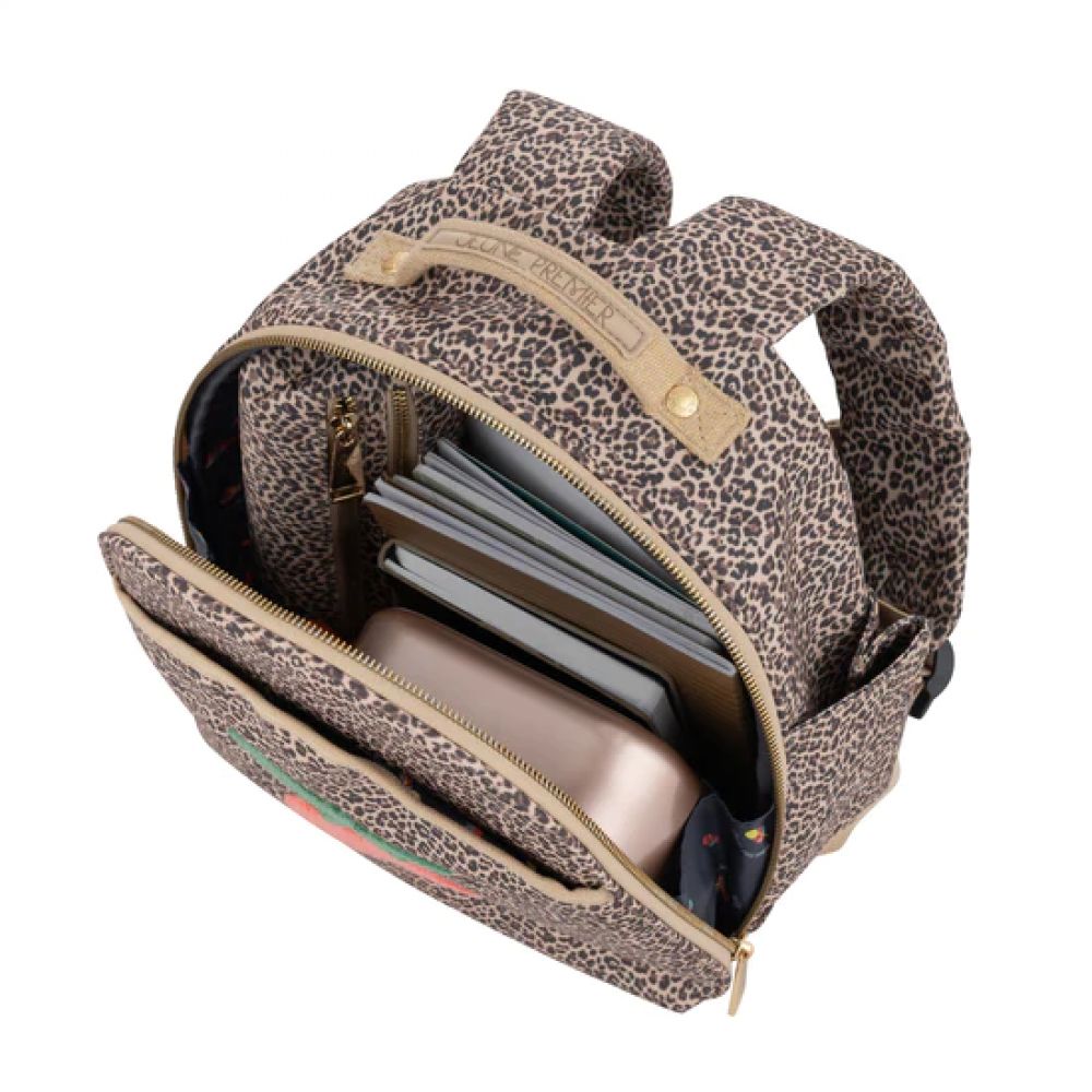BACKPACK RALPHIE - LEOPARD CHERRY -Jeune Premier (Hors Depot)