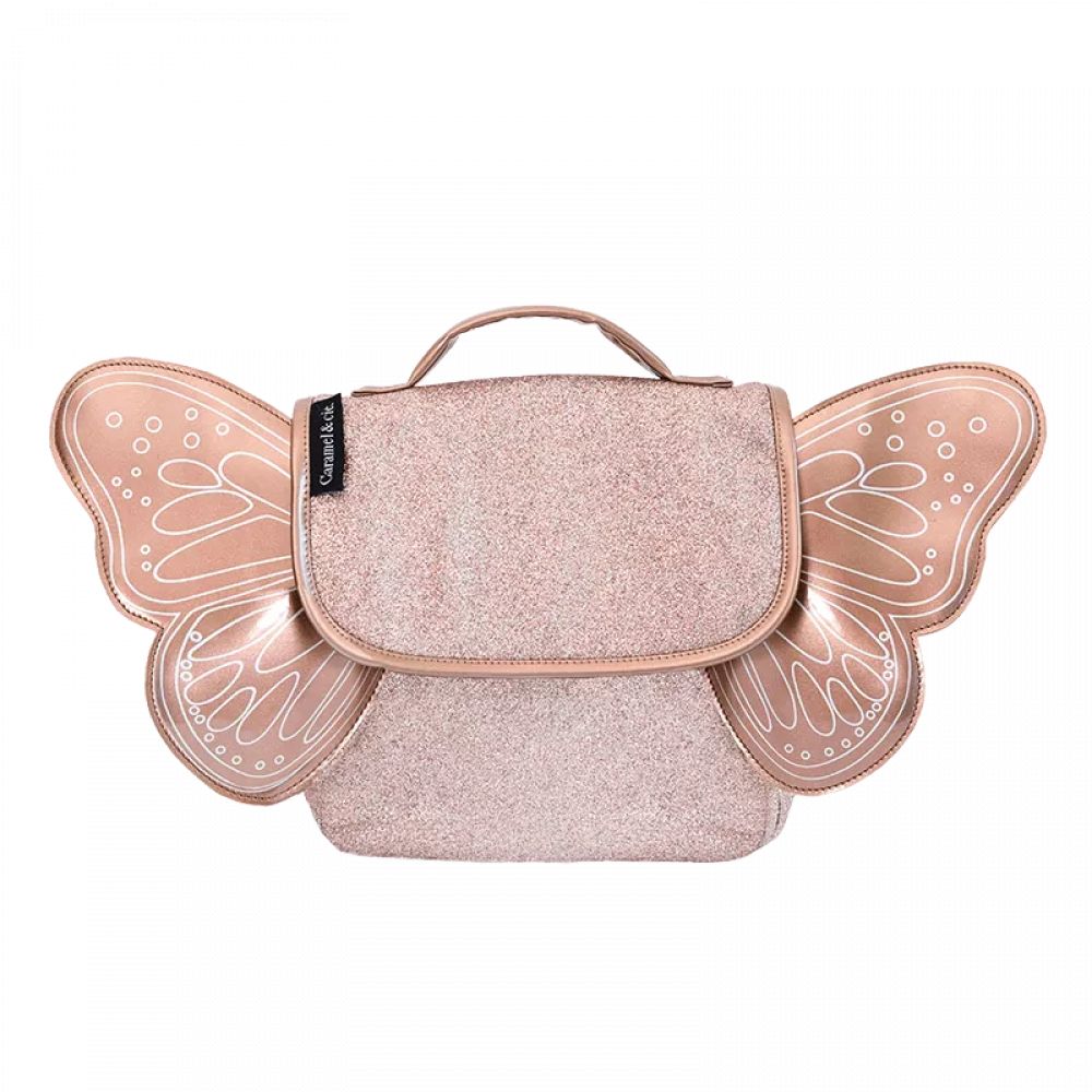 CARAMEL & CIE - SAC PAPILLON-CUIVRE