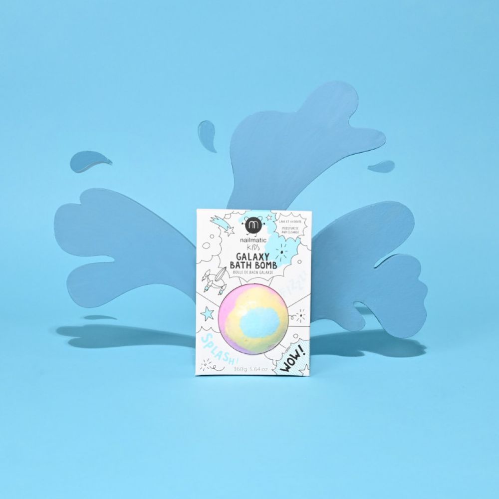 NAILMATIC - BOULE BAIN BLEU - JAUNE - ROSE