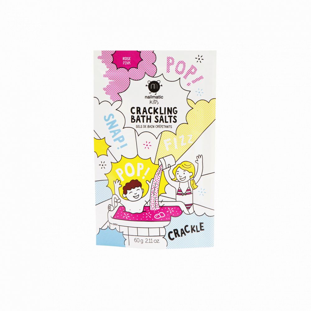 SELS BAIN CREPITANTS -ROSE