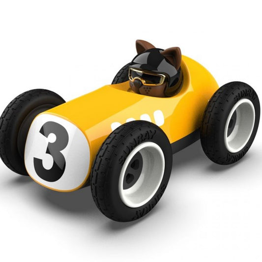 VOITURE EGG KARLOS SUNNYSIDER JAUNE 26.5CM