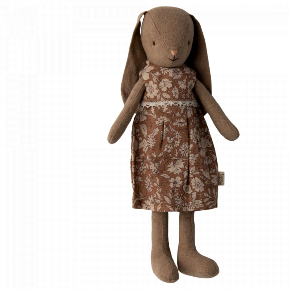 MAILEG - LAPIN TAILLE 2, MARRON - ROBE