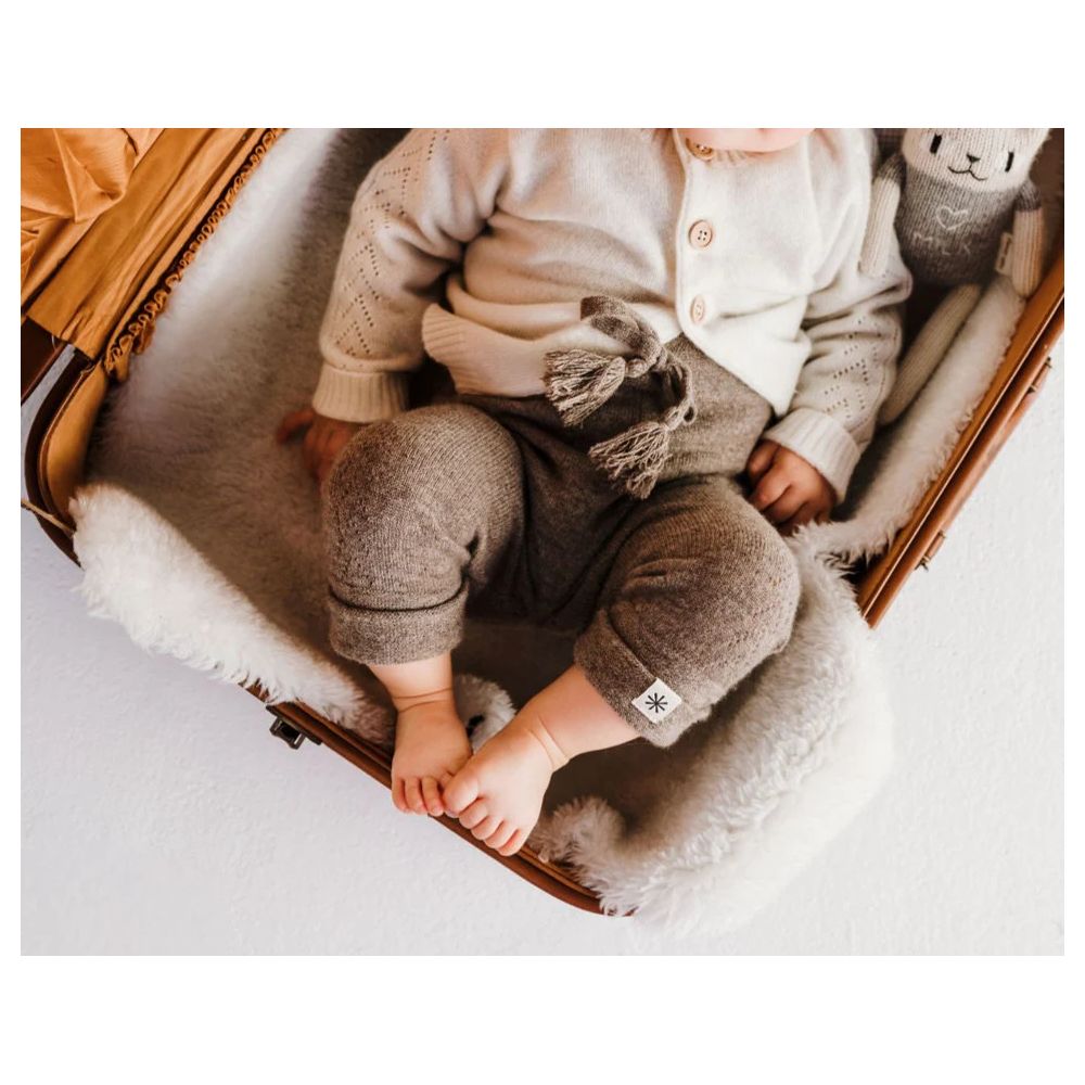 LUNO TRICOT - LEGGING BEBE EN CACHEMIRE - PIERRE NOISETTE