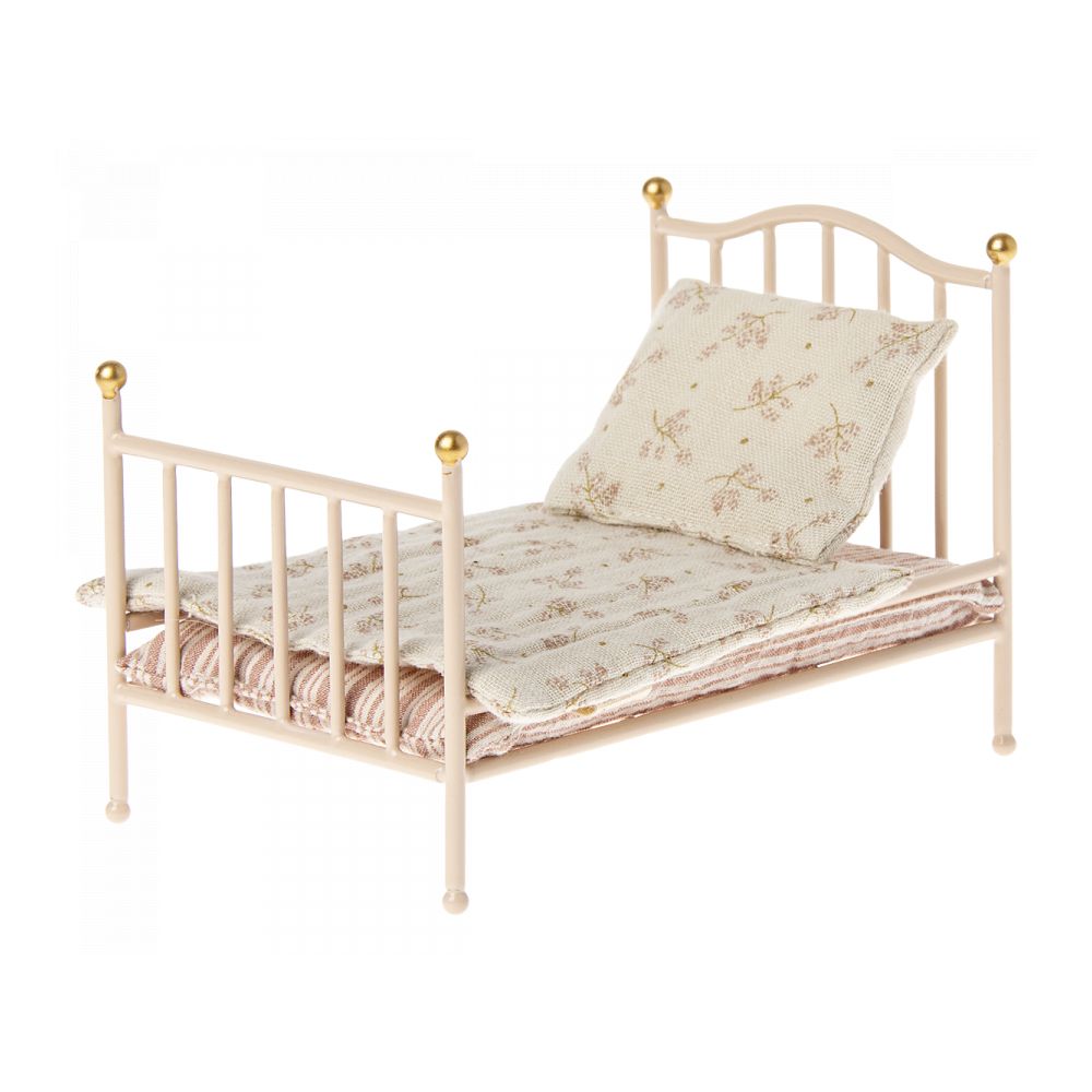 MAILEG - LIT VINTAGE - SOURIS - ROSE