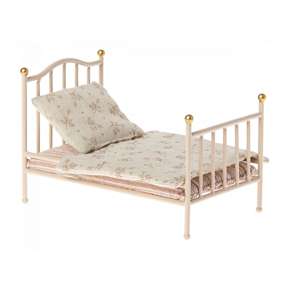 MAILEG - LIT VINTAGE - SOURIS - ROSE
