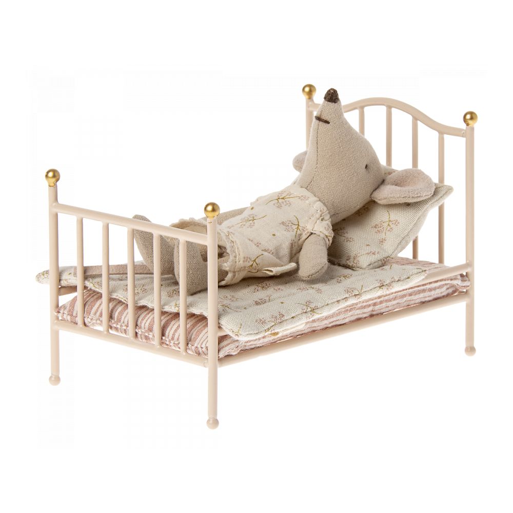 MAILEG - LIT VINTAGE - SOURIS - ROSE