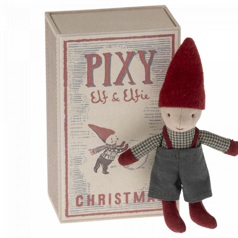ELFE PIXI DAN SA BOITE ASSORTIE -Maileg