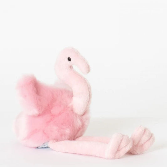 LA PELUCHERIE - FLAMAND ROSE SUZIE 35CM