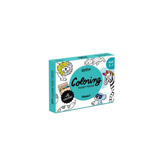 COLORIAGE POCKET - ANIMALS