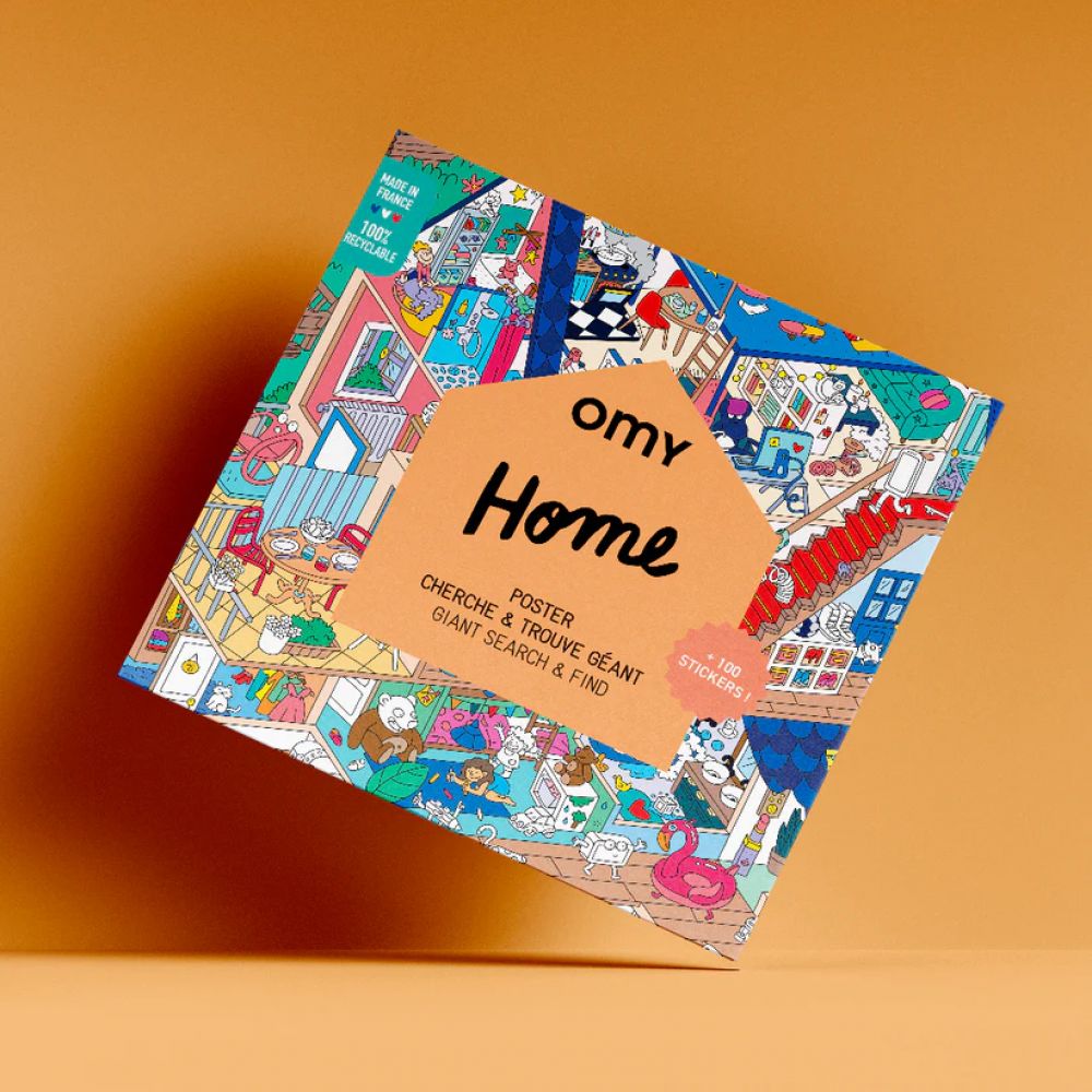 POSTER GEANT A STICKER HOME