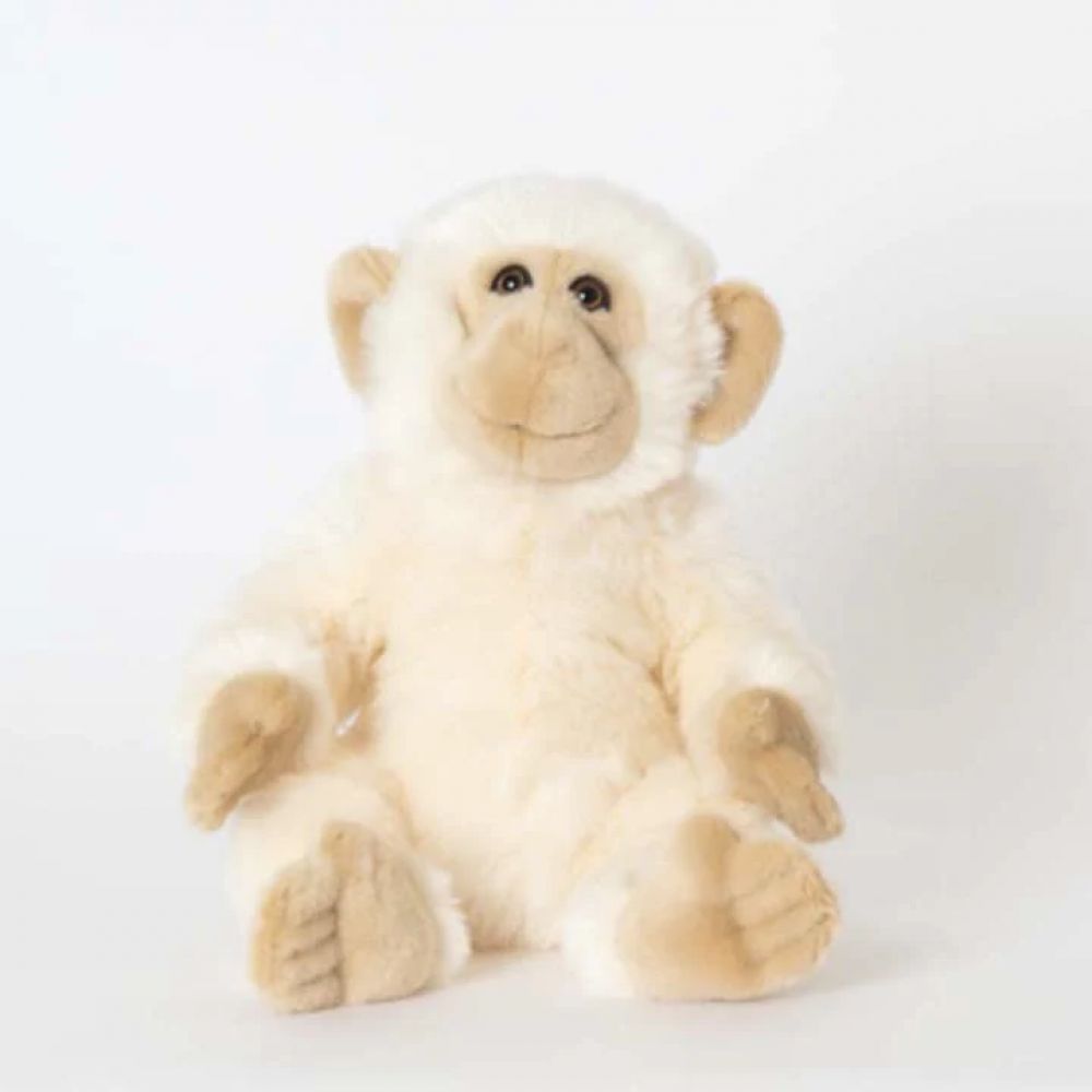 SINGE MARCEL CREME 55 CM -La Pelucherie