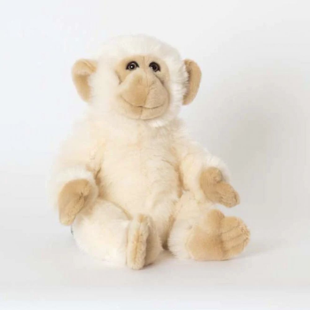 SINGE MARCEL CREME 55 CM -La Pelucherie
