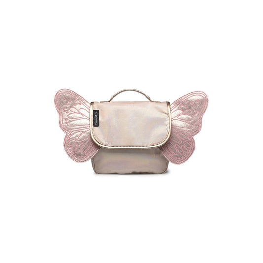 CARAMEL & CIE - SAC PAPILLON IRISE ROSE