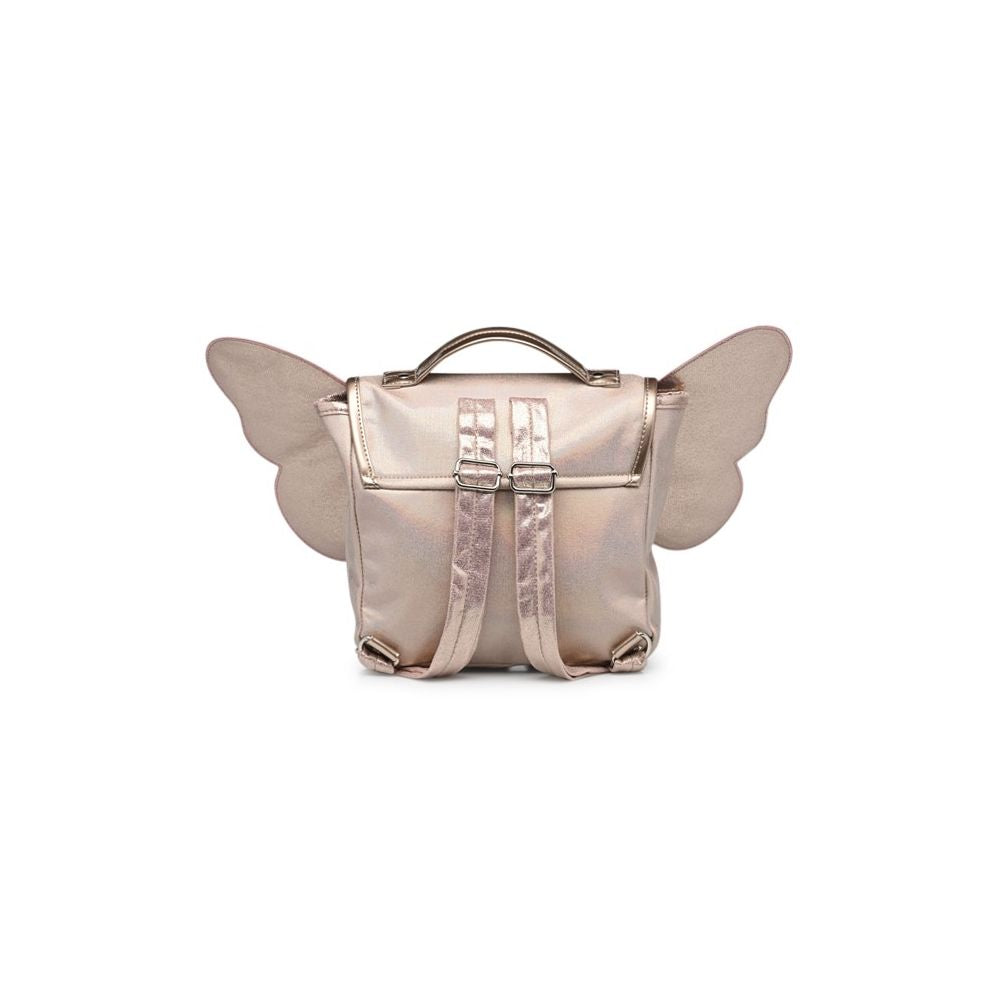 CARAMEL & CIE - SAC PAPILLON IRISE ROSE