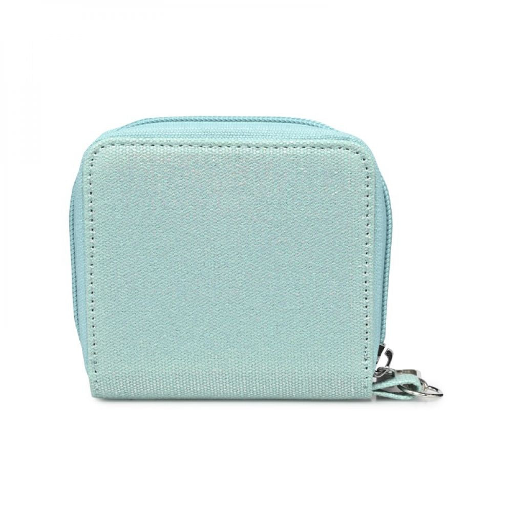 CARAMEL & CIE - PORTE-MONNAIE IRISE TURQUOISE