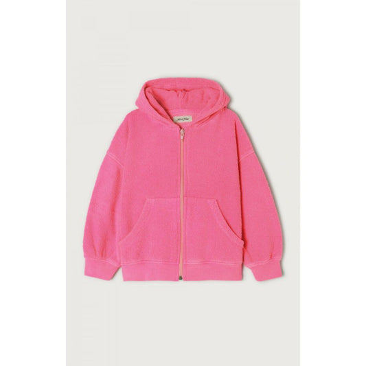 AMERICAN VINTAGE - SWEAT ML CAPUCHE PINK ACID FLU 7+