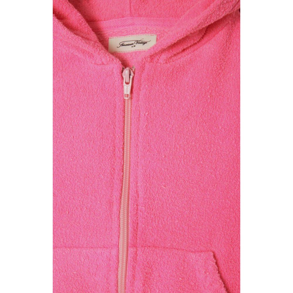 AMERICAN VINTAGE - SWEAT ML CAPUCHE PINK ACID FLU 7+