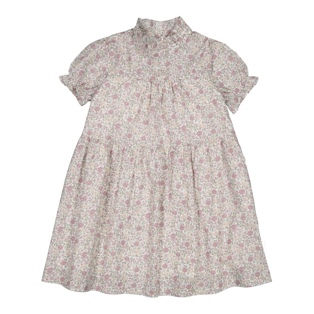 PETITE LUCETTE - ROBE ZOE DAHLIA VIOLINE 3-6